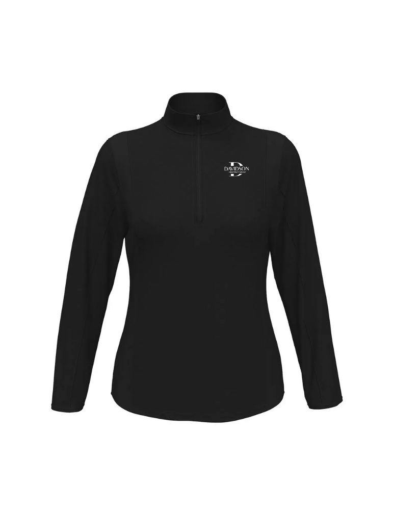 Callaway Ladies Diamond Quilted Fleece 1/4 Zip Jacket